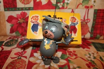 PELHAM PUPPETS Marlborough UK England MARIONETTE Mouse W/ Original BOX • $34.99