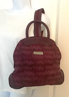 Mary Kay Logo Maroon Backpack Bag Purse Travel Tote Limited Edition EUC • $21.95