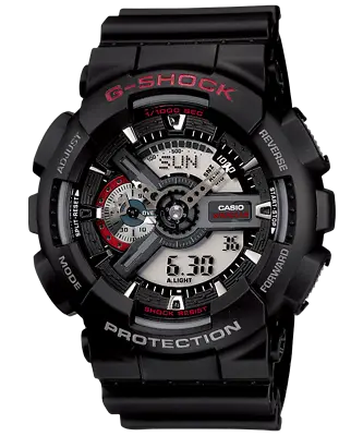 G-Shock World Time Analogue Digital Mens Watch GA110-1A • $179