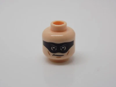 $0.99 • Buy Lego Minifigure Male Mask Black With Eye Holes & Smirk Pattern Lone Ranger #91