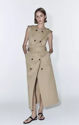 Zara Gabardine Dress Size XL • $65