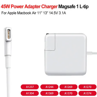 45W AC Power Adapter Charger Cord For Apple MacBook Air A1244 A1269 A1304 A1369 • $12.49