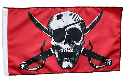 ATV 4X4 Racing Glamis Sand Flag Yamaha Suzuki Kawasaki Red Pirate • $5.95