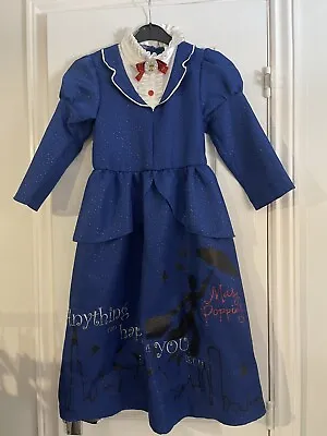 World Book Day Mary Poppins Costume Size 5-6  • £7.50