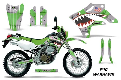 MX Graphics Kit Decal For Kawasaki KLX250 D-Tracker 2004-2007 P-40 Warhawk GR S • $169.95