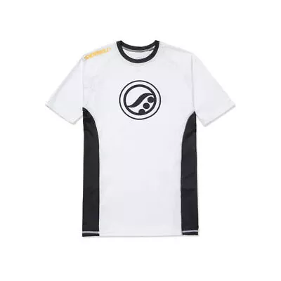 Shoyoroll 2022 Ranked Rash Guard SS White MMA Martial Arts BJJ Gi Guard • $69