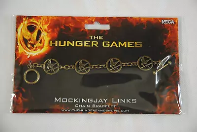 The Hunger Games Mockingjay Links Chain Bracelet New Official Movie Film Rare • $12.32