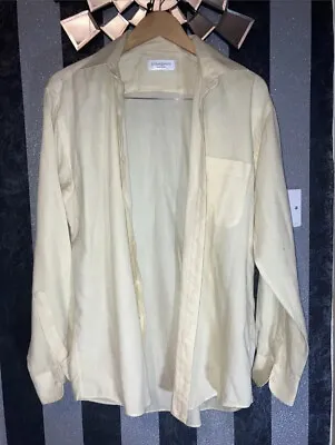 Yves Saint Laurent Lemon Yellow Shirt 39 • £8.99