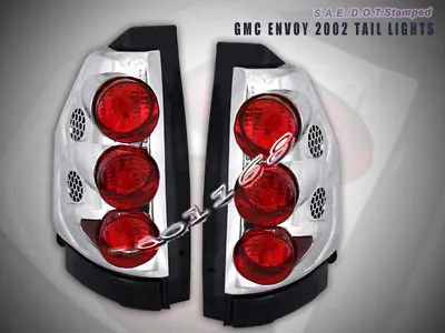 2002-2006 - 2009 GMC Envoy Euro Tail Lights Chrome 05 04 03 • $100.88