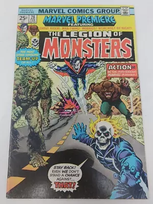 Marvel Premiere 28 Comic The Legion Of Monsters 1st App • $65.02