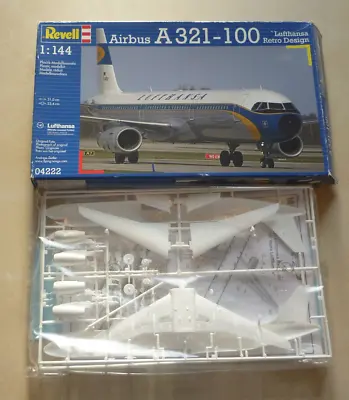 £32.99 • Buy Revell 04222 1/144 Airbus A321-100 Lufthansa Retro Design Opened Complete Unmade