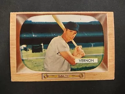 1955 Bowman Mickey Vernon WASHINGTON SENATORS #46 Has Corner Issues EH • $2.33