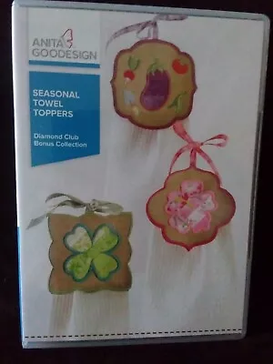 Anita Goodesign Seasonal Towel Toppers • $34