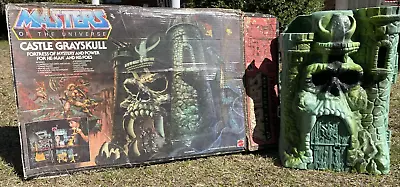 Vintage 1981 CASTLE GRAYSKULL Masters Of The Universe With Box MOTU Incomplete • $139.99