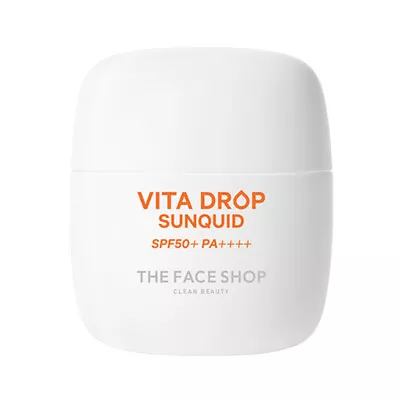 [THE FACE SHOP] Vita Drop Sunquid - 50ml (SPF50+ PA++++) / Free Gift • $19.77