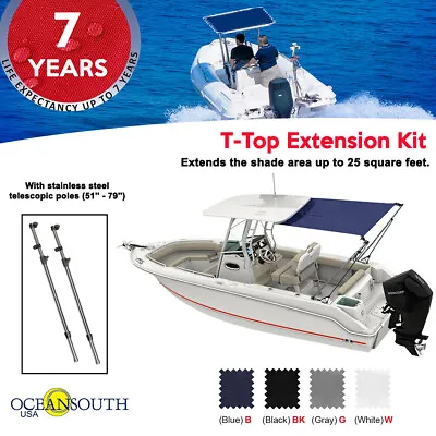 Oceansouth T-Top Extension Kit Boat Stern Shade • $135.52