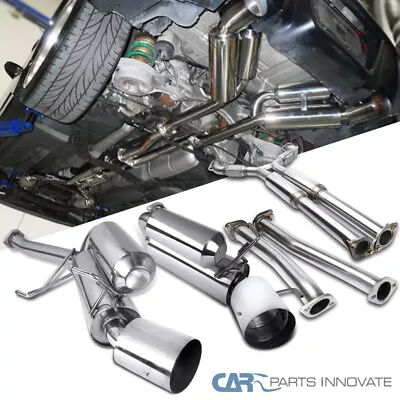 Fits 03-07 Infiniti G35 Coupe Stainless Steel Catback Exhaust Muffler System • $306.86