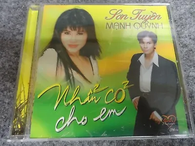 Vietnamese Music CD - Son Tuyen Manh Quynh - Nhan Co Cho Em - Tinh Productions • $24.95