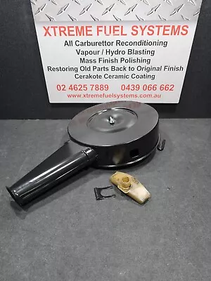 Holden Red Grey 6 Cyl 149 161 179 186 202 Air Cleaner Assebmbly Powder Coated 3 • $330