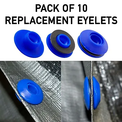 Tarpaulin Cover Spare Eyelet Replacements Secure Clip On Camping Quick Fix • £6.99