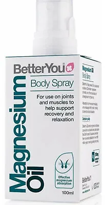 BetterYou Magnesium Oil Original Spray - 100ml • £7.95