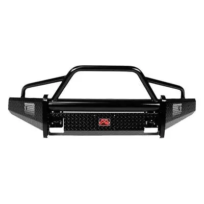 Fab Fours Black Steel Pre Runner Guard Sensor Front Bumper For 2020 Chevy HD • $1729.99