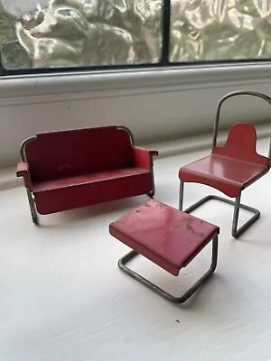 Marcel Breuer Miniature Furniture Sofa Low Table And Cantilever Chair • £50