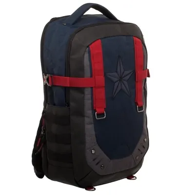 Marvel Comics Captain America Better Built Blue Adult Laptop Backpack • $29.99