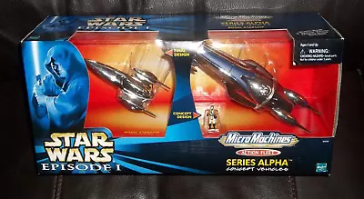 Star Wars Action Fleet Alpha Naboo Royal Starship W/ Ric Olie Pilot Figure • $239.99