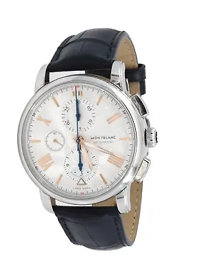 Montblanc Star 4810 43MM Stainless Steel Watch Chronograph 114855 Meisterstuck • $3250