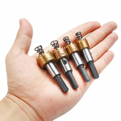 £6.98 • Buy Titanium Drill Bit Hole Saw Stainless Steel Metal Alloy Cutter  12-80 Mm