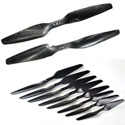 2 Pairs T-Motor 3K Carbon Fiber Propeller 1055 1255 1355 1455 1555 For Tiger • $15.49