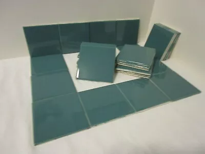 Florida Ceramic Wall Tile 4 3/8 X4 3/8  #1256 Oasis (green) 30 Pieces Gloss • $45