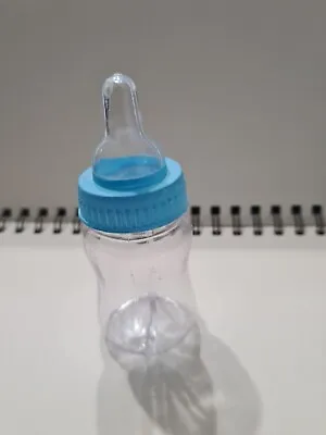 New Doll Toy  Fillable Baby Bottle For Baby Dolls Blue XL9 • £1.99