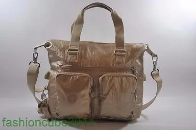 £58.34 • Buy New With Tag Kipling Women's Erasto S Shoulder Bag HB6319 340 - Toasty Gold