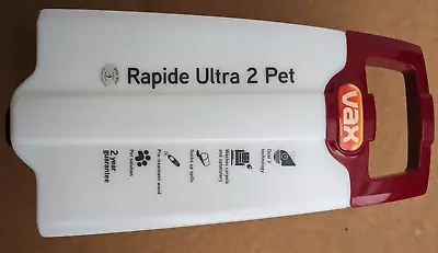 VAX RAPIDE ULTRA Carpet Cleaner PET W89-RU-A 1000W CLEAN DETERGENT WATER TANK • £26.99