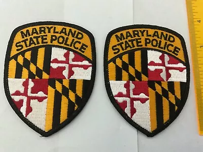 Maryland State Police Collectable Patch Set 2 Pieces • $7.95