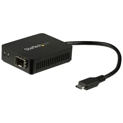 $274.85 • Buy StarTech USB C To Fiber Optic Converter - Open SFP - USB3.0 Gigabit Ethernet