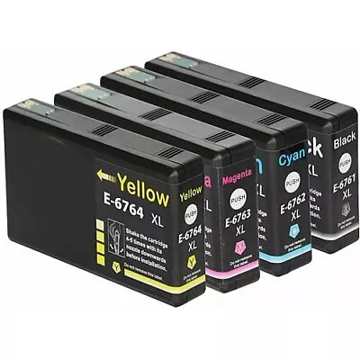 6x Generic Ink Cartridges 676 676XL For Epson WorkForce Pro WP-4530 WP-4540 • $24.30