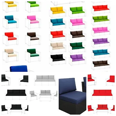 Cushion Pads For Keter Allibert California Rattan Garden Furniture Sofa Armchair • £29.89