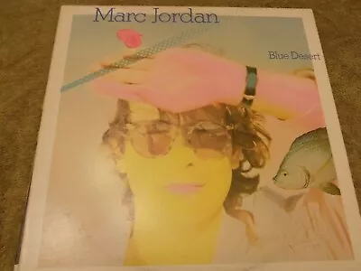 MARC JORDAN Blue Desert LP Late 70s Jazz Pop Vocals EX • $8.50