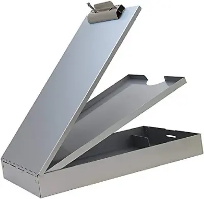 Saunders Metal Clipboard With Storage Letter Size Heavy Duty Contractor Grade C • $33.38