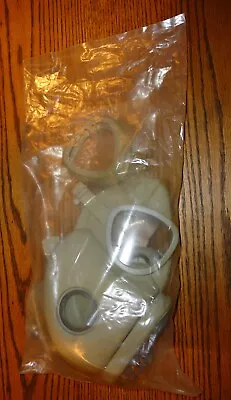 Czech Republic Gas Mask W/Straw. Sealed. Includes 2 Filter. Military Surplus • $32.90