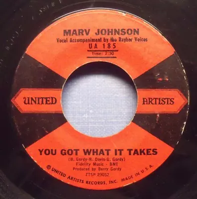 Marv Johnson - You Got What It Takes - 1959 R&B 45 • $5