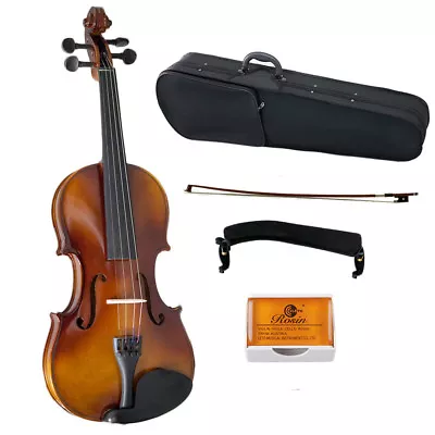 Sky Solid Wood Violin 4/4 Full Size LEFT HAND Style W Case Rosin And Bow  • $99.99