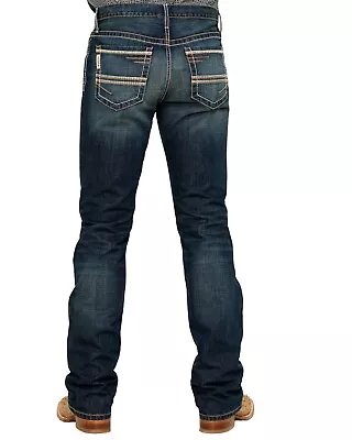 Cinch Men's Ian Rigid Dark Slim Bootcut Jeans  - MB69936001 • $97.45