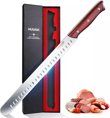 Brisket Knife 11 Inch Carving Slicing Knife For Meat Cutting Sharp BBQ Knife Fo • $51.31