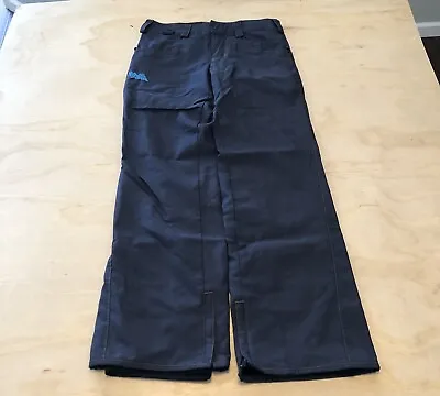 G124 Volcom Pants Size XS Transition Black Snowboard Pants 5000MM/7000GM2 • $20