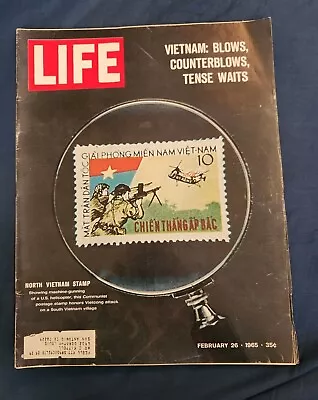 Life Magazine February 26 1965 Vintage Vietnam War • $6.99
