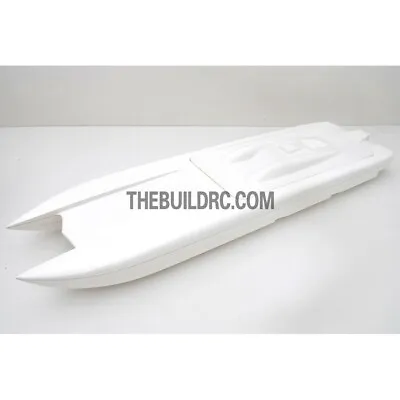 36  RC EP Epoxy Fiberglass Catamaran Racing Boat Hull - White / Free Shipping ! • $239